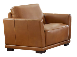 Hydeline Oslo Leather Chair - Nutmeg