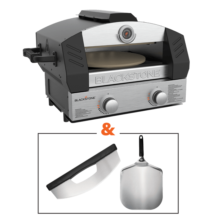 Blackstone Griddle Essentials Portable Pizza Oven with 15\" Cordierite Stone - 6964