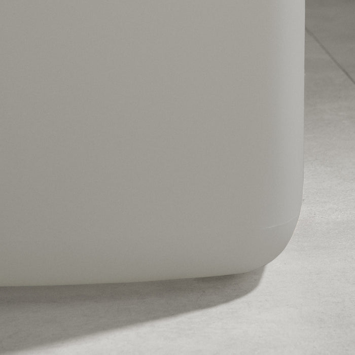 Dalya Outdoor Side Table - Greige