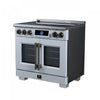 Forno Maximus 36 Inch Induction Range White, 5.36 cu.ft - FFSIN0932-36WHT Electric Range | Cuisiniere a induction Maximus 36 pouces blanche, 5,36 pi³ - FFSIN0932-36WHT