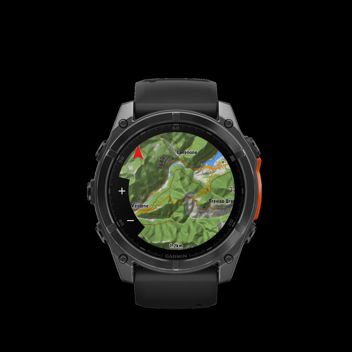 Garmin Fēnix 8 Amoled Smartwatch 51mm - Gps, Compass, Gyroscope And Barometric Altimeter 