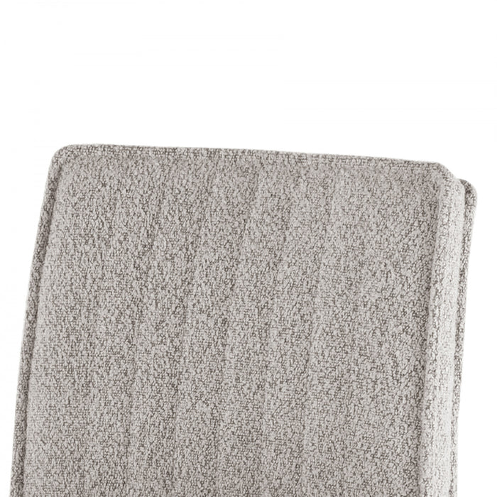 Marielle Taupe Upholstered Bar Stool (Set of 2)