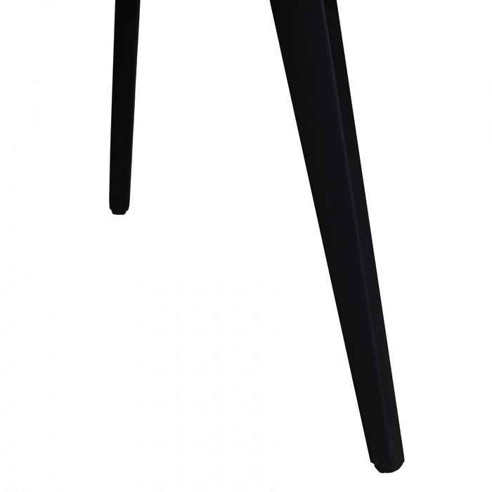 Trevin 71 in. Upholstered Dining Bench with Black Metal Legs (Seats 3)