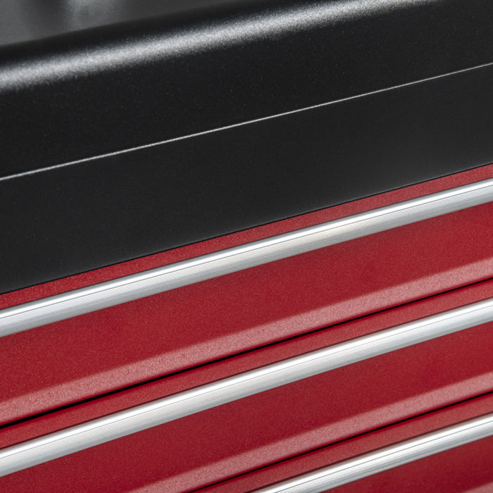 Durhand Metal Tool Box Portable Tool Chest Organizer With Drawers