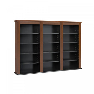 Triple Wall Mounted Storage - Cherry Black