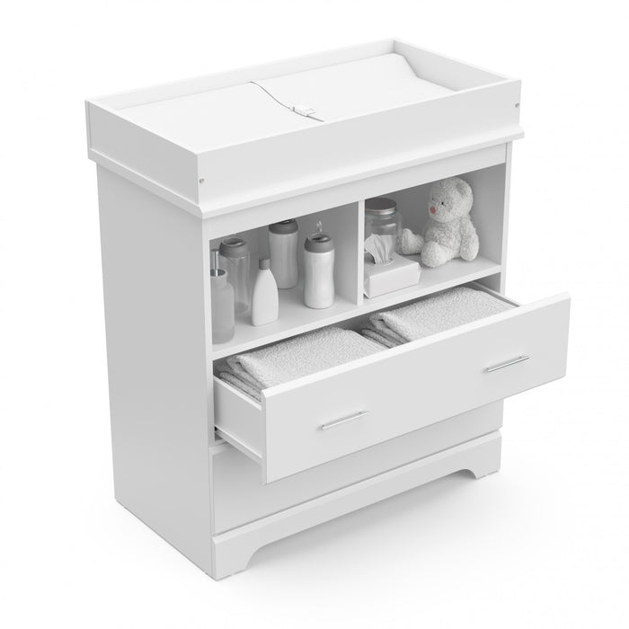 Storkcraft Brookside 2 Drawer Changing Chest - White