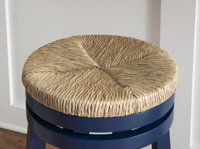 Morgan Counter-Height Stool - Navy Blue