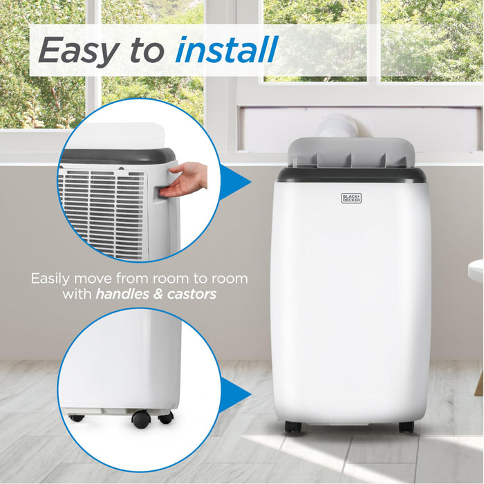 Black+Decker 6,000 BTU Portable Air Conditioner - BPT06WTB
