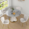 HOMCOM Dining Chairs Set of 4 with Cushioned Backrest