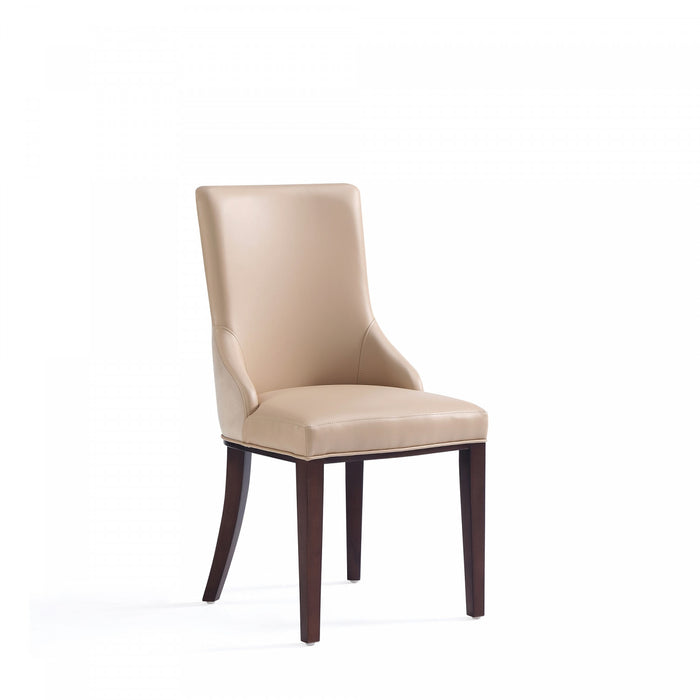 Shubert Modern 6-Piece Dining Chair Set in Tan