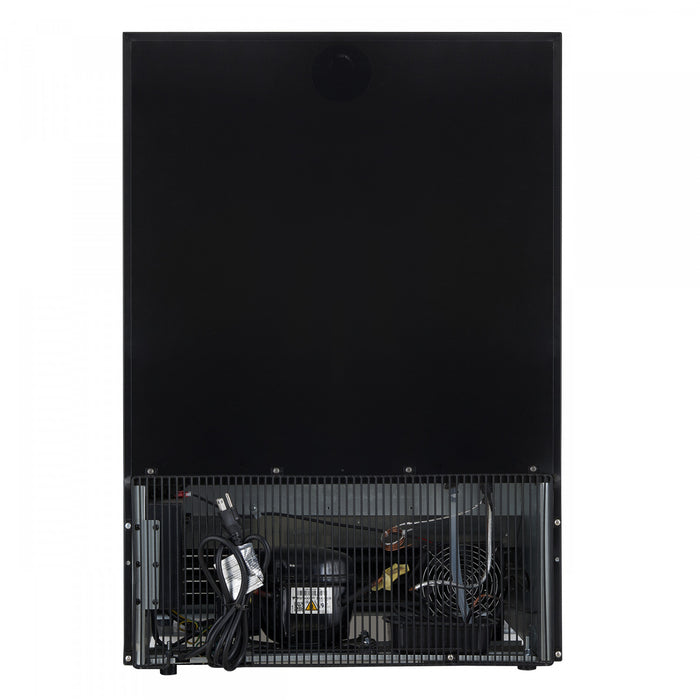 Forno Bacchino 24\" Wine Cooler, Black,51 Bottle Capacity, Built-In or Freestanding-FWCDR6634-24BLK