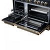 Forno Ambassador 48" Dual Fuel Range, Black, 8 Sealed Burners, 6.7 Cu.Ft. Ovens - FFSGS6199-48CPBLK | Cuisiniere double combustible Ambassador de 48 po, noir, 8 bruleurs scelles, 6,7 pi³ – FFSGS6199-48CPBLK