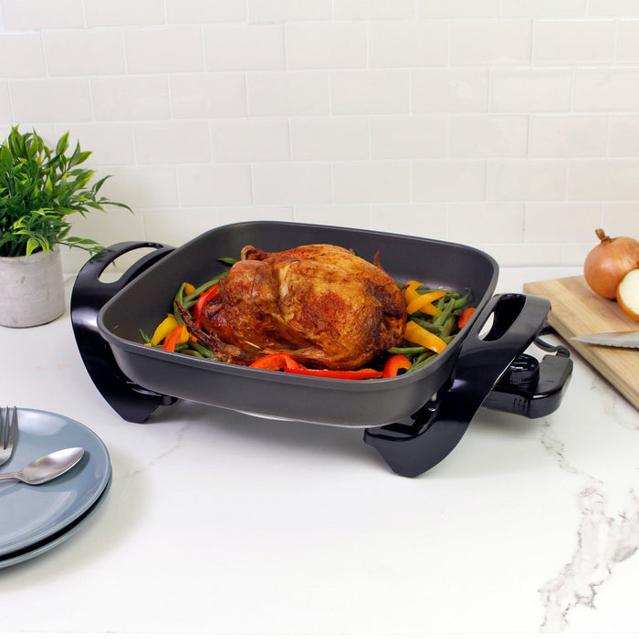 Kenmore 12\" Skillet Grey Griddle - KKSK12Grey