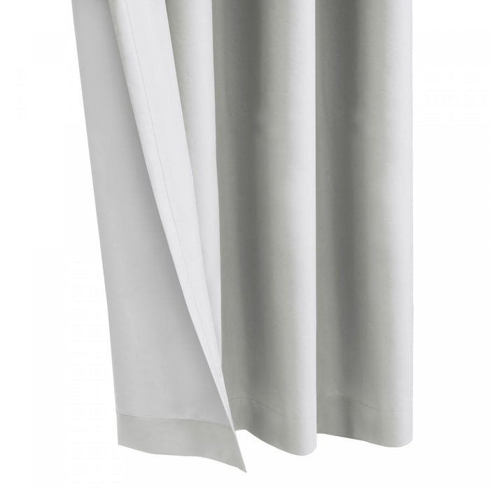 Thermaplus Alpine White Blackout Grommet Curtain Panel - 52 x 108