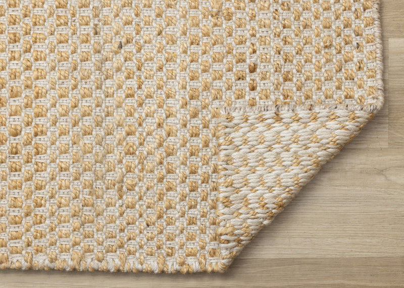 Jute Natural Handmade Light Oak Area Rug - 7'10 x 10'6\"