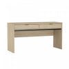 Evelyn Modern 60" Writing Desk in Natural (2-Drawer) | Bureau d’ecriture moderne Evelyn 60" en bois naturel (2 tiroirs)