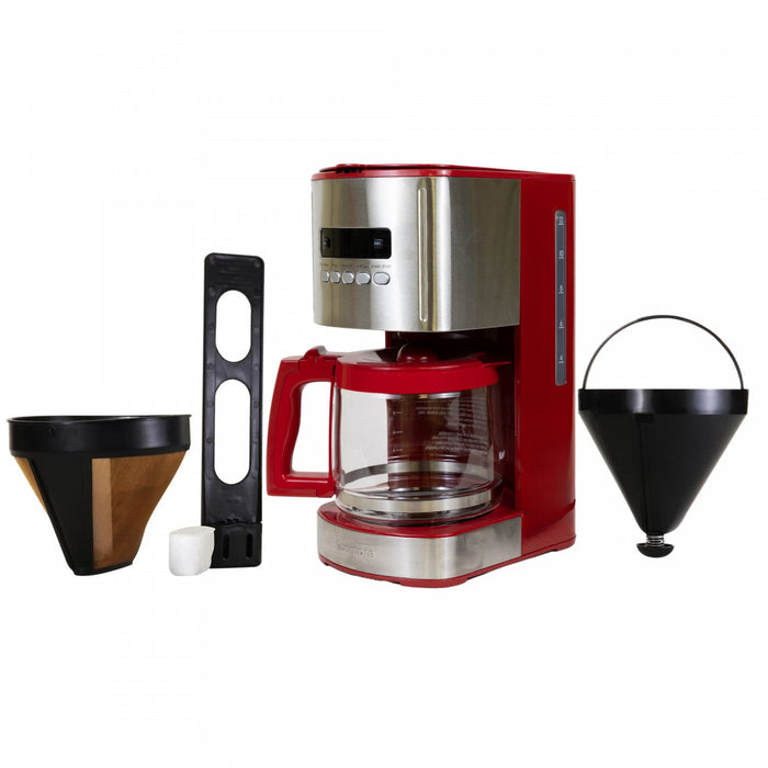 Kenmore 12-Cup Programmable Coffee Maker Red - KKCM12R