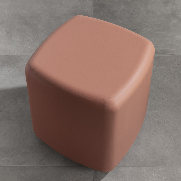 Dalya Outdoor Side Table - Burnt Orange