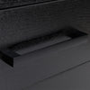 HOMCOM 3 Drawer File Cabinet with Hanging Bars for Letter A4 Size, Black
