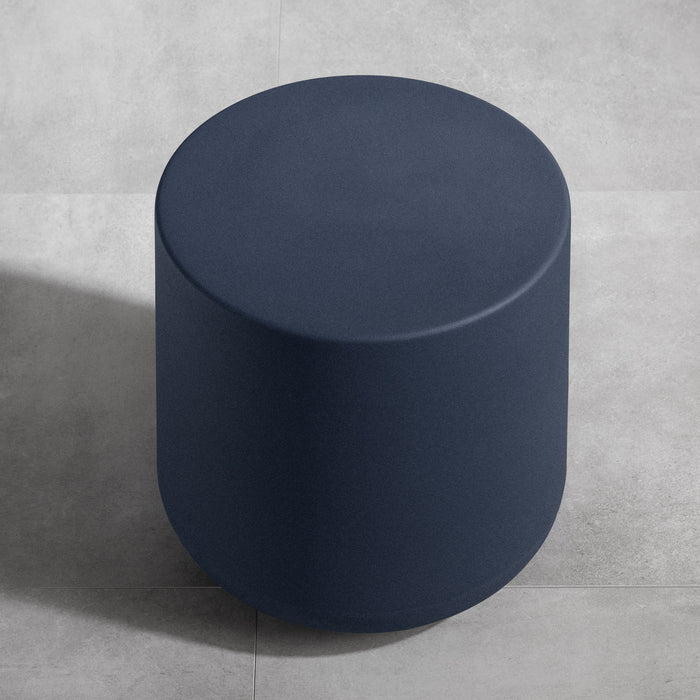 Dalya Round Outdoor Side Table - Blue