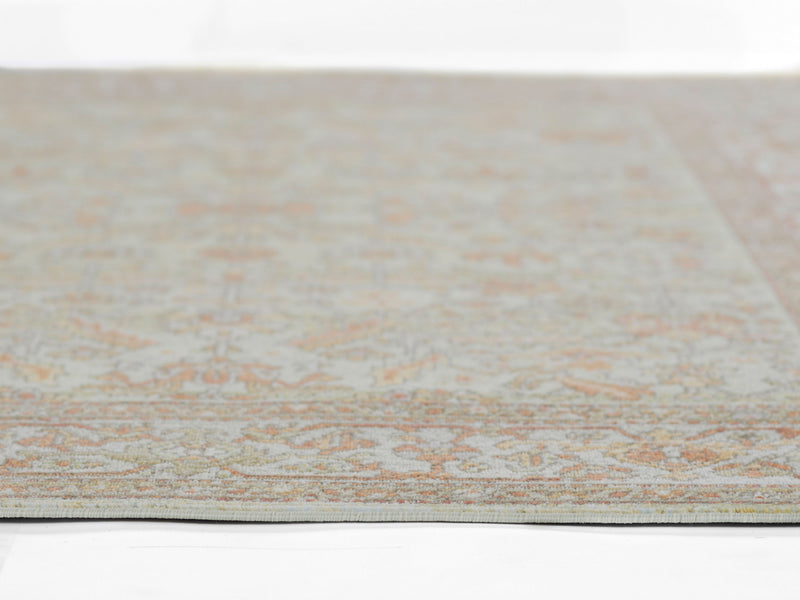 Hailey Traditional 9'3\" x 11'10\" Area Rug in Green Indoor Area Rug