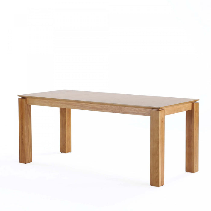 Rockaway Modern Industry Chic 71\" Dining Table in Natural
