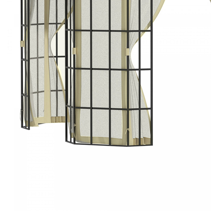 Outsunny 12' X 10' Steel Frame Patio Gazebo Outdoor Canopy Shelter With Double Vented Roof, Mosquito Netting, Beige