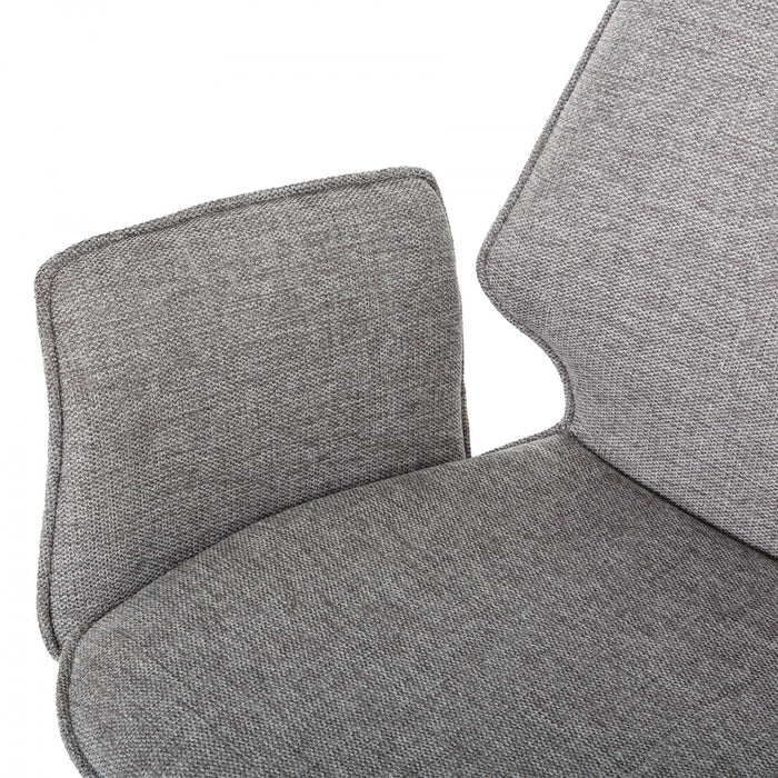 Bram Upholstered Modern Dining Armchair (Set of 2)