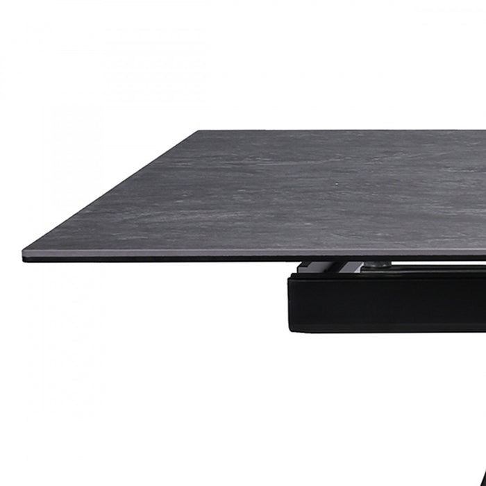 Larkin 63-86 in. Extendable Ceramic Dining Table (Seats 6-8)