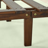 Bobbie Folding Wood Platform Bed - Full Size | Bobbie lit plateforme pliant en bois - Double