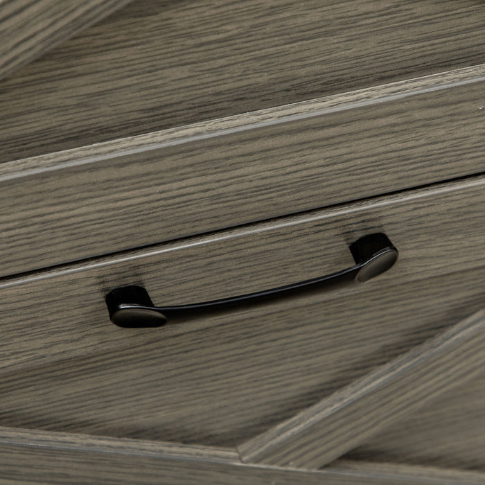 Vinsetto Veritcal Filing Cabinet With Hanging Bars For A4 Size