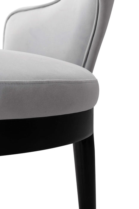 Carrington and Rockaway Modern Industry Chic 7-Piece Dining Set in Light Gray and Natural