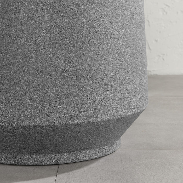 Dalya 16\" Planter - Mottled Grey