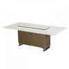 Forno Cinetico Smart Dining Table in White, 5.3 cu.ft fridge and freezer-FDTFR7044-86WHT Refrigerator | Table a manger intelligente Cinetico blanche, refrigerateur et congelateur de 5,3 pi³-FDTFR7044-86WHT