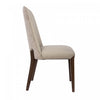 Belmont Contemporary Wood Upholstered Side Chair in Taupe - Set of 2 | Chaise laterale contemporaine Belmont en bois et tissu taupe - Lot de 2