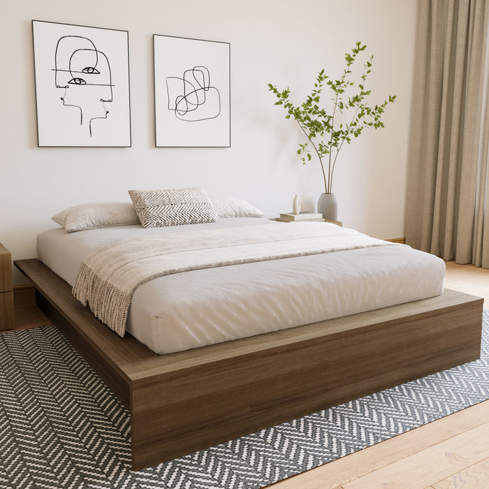 James Platform Bed Queen Bed