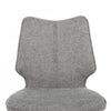 Bram Upholstered Modern Armless Dining Chair (Set of 2) | Chaise de salle a manger moderne Bram rembourree (ens. de 2)