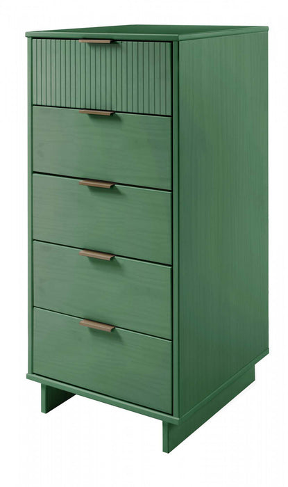 Granville Modern 2-Piece Dresser Set in Sage Green