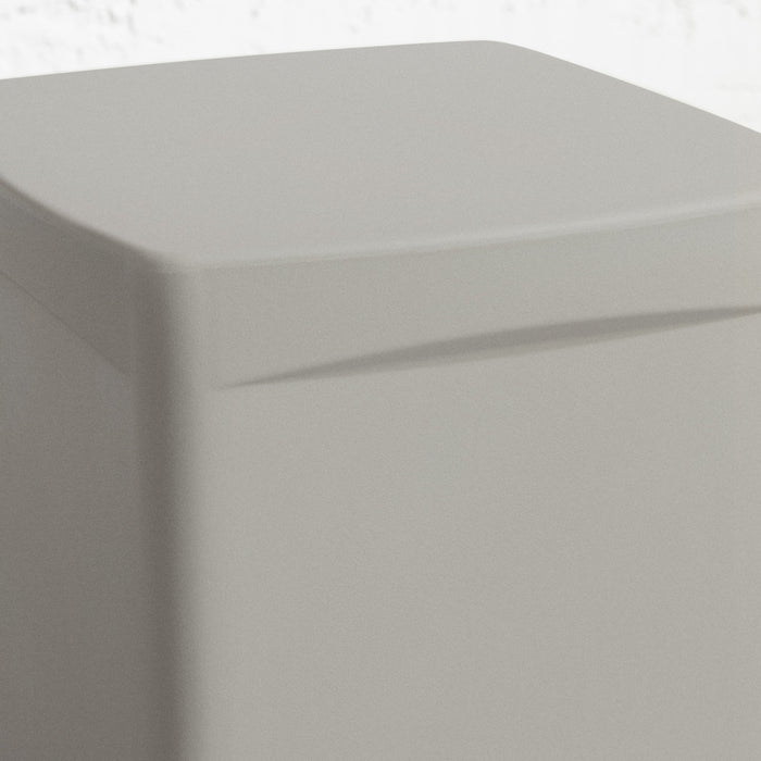 Dalya Square Outdoor Side Table - Greige