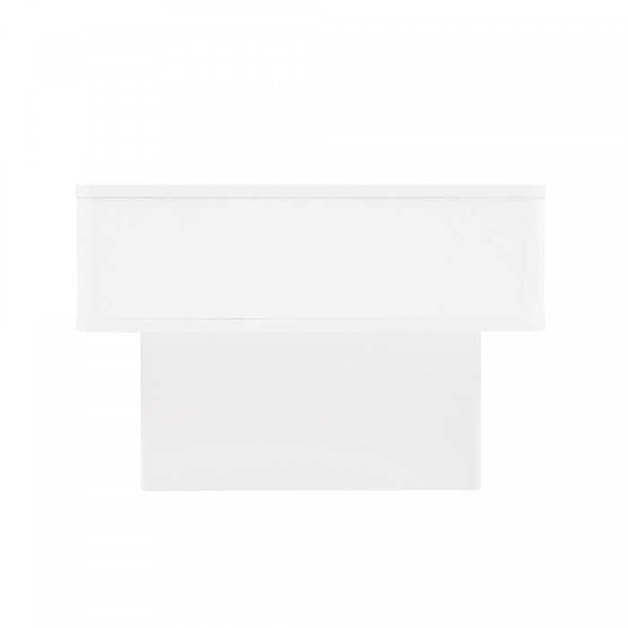 Ella Modern 47\" Coffee Table in White