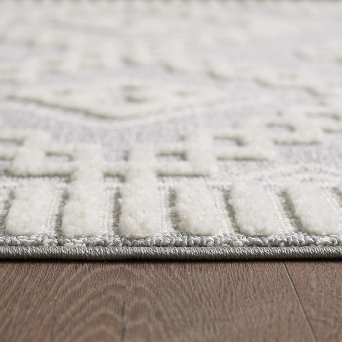 Quinto Moroccan Quatro Shag Area Rug - 5'7\" x 7'3\"