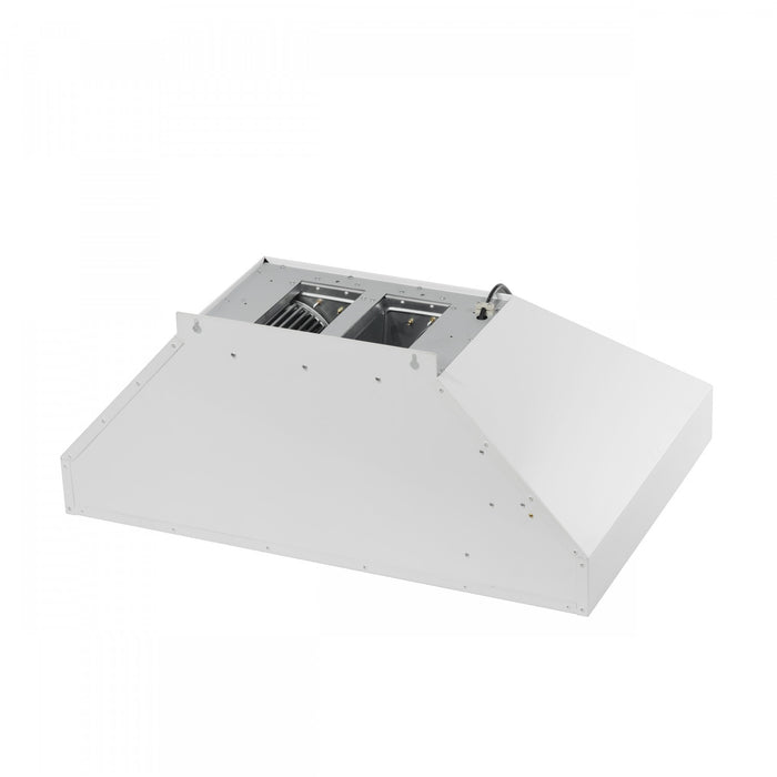 Forno Aria 36 Inch Wall-Mounted White Range Hood-FRHWM5095-36WHT