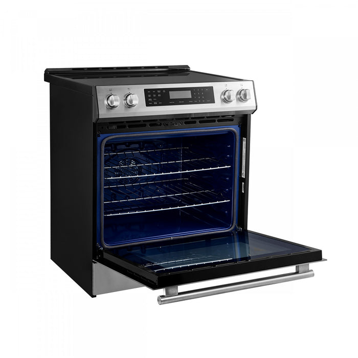Forno Donatello Espresso 30\" Induction Range, Stainless Steel - FFSIN0905-30