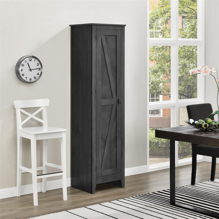 Ameriwood Home Farmington 18\" Wide Storage Cabinet - Rustic Grey