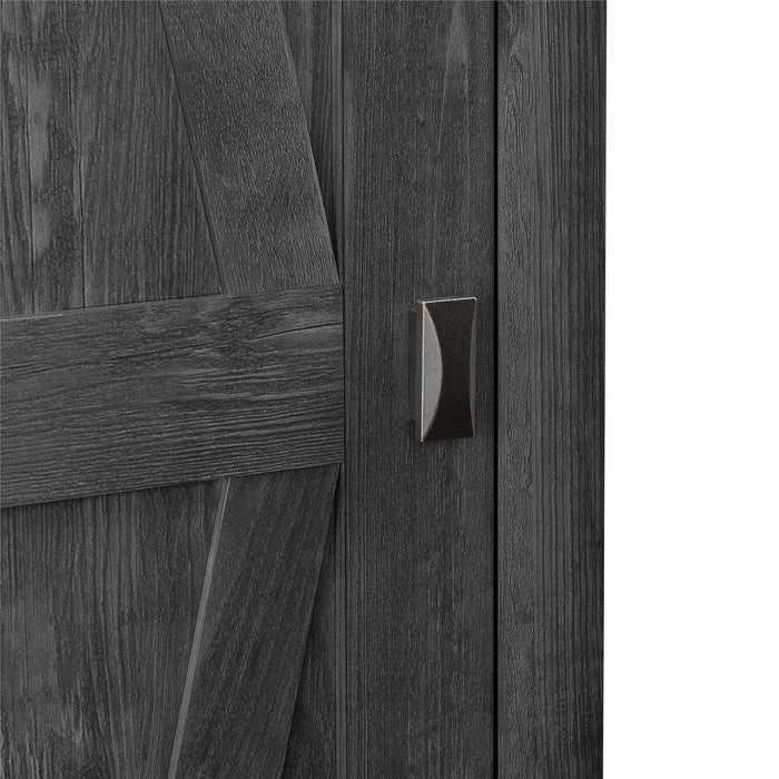 Ameriwood Home Farmington 18\" Wide Storage Cabinet - Rustic Grey