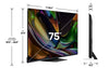 Hisense 75" RGB Mini-LED Smart Google TV (75UR8SG) – 2026 Model  | Téléviseur intelligent Hisense de 75 po avec technologie RGB Mini DEL et Google TV (75UR8SG) - modèle 2026