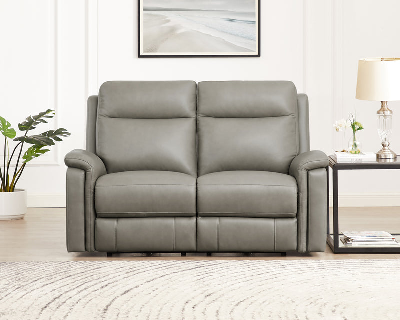 Hydeline Stanfield Power Reclining Loveseat - Grey