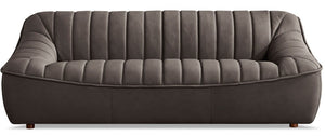 Hydeline Nest Leather Sofa - Chocolate