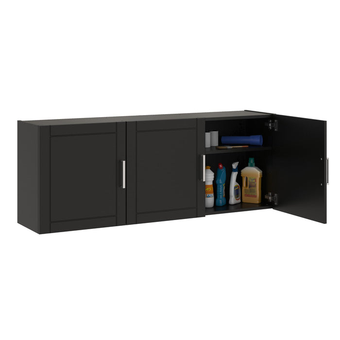 Ameriwood Home Callahan 54\" Wall Cabinet - Black