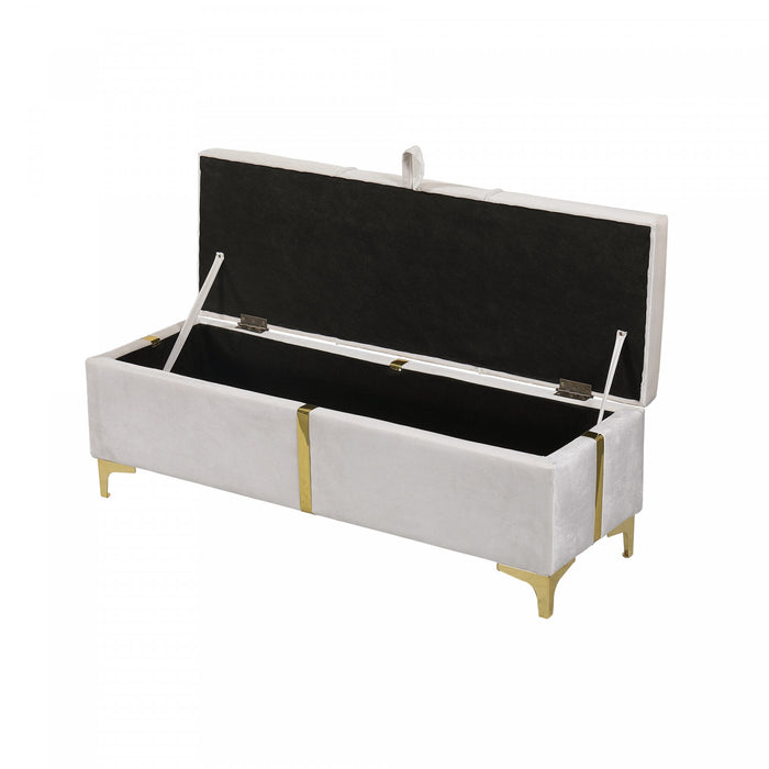 Nicole 2 Piece Bedroom Set With Upholstered Platform Bed And Ottoman Bench,queen Size,beige Queen Bed